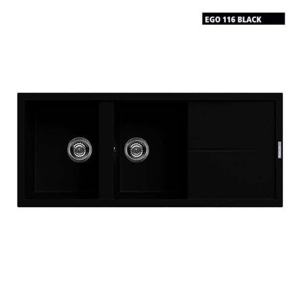 Evier de cuisine Infinity (116X50) (EGO 116 NOIR) Evier de cuisine Infinity (116X50) (EGO 116 NOIR)